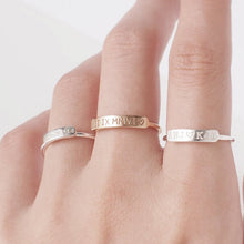 Load image into Gallery viewer, Rings Women Handmade Name
