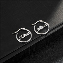 Load image into Gallery viewer, Personalized Custom Name Earrings