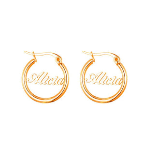 Personalized Custom Name Earrings